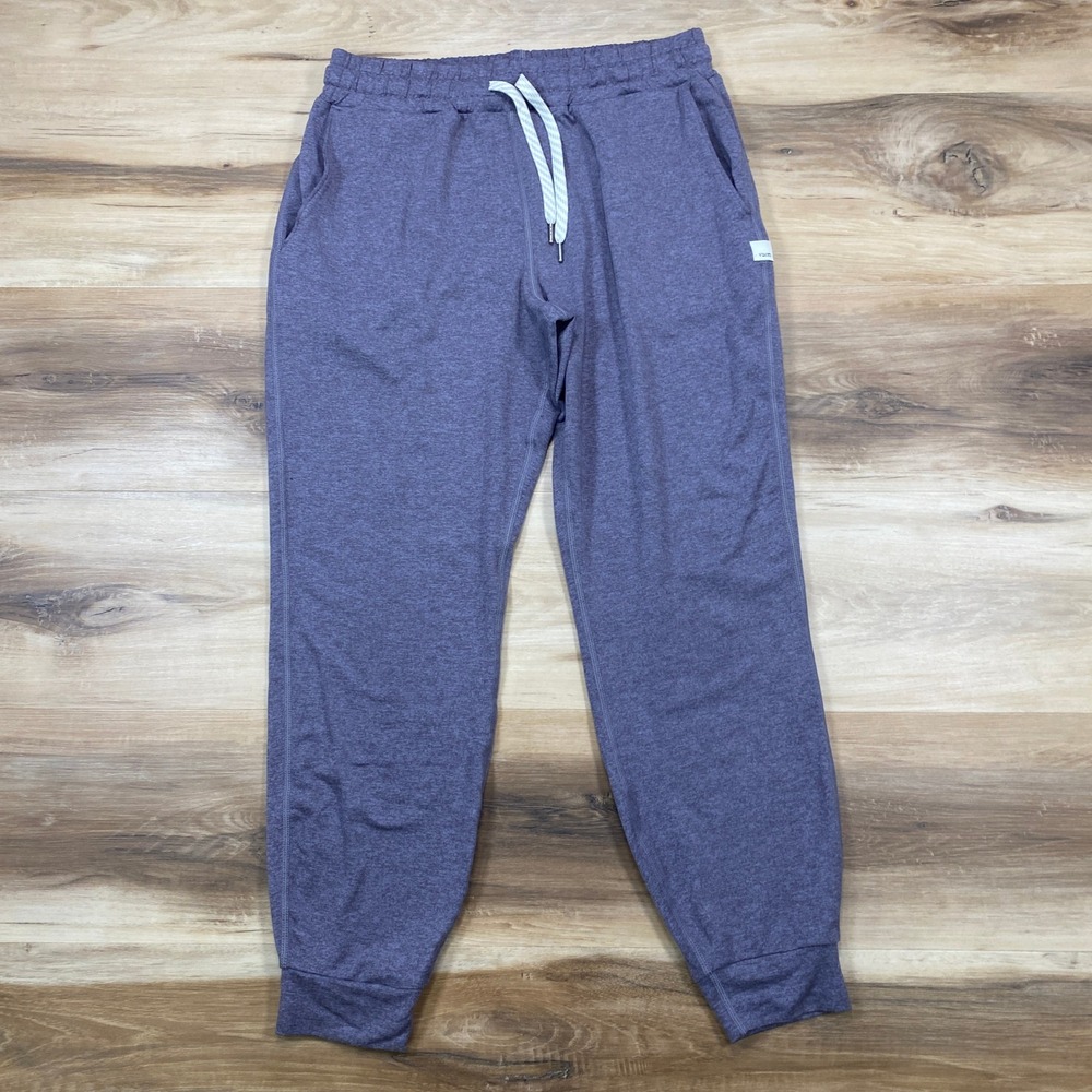 Vuori Performance Jogger Pants Size XS Heathered Purple Activewear Sweatpants